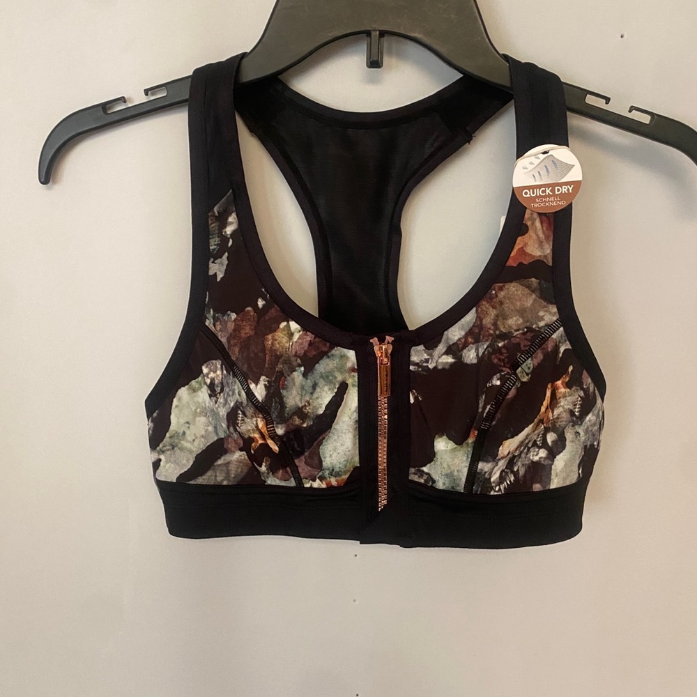 Dorina Extreme high impact zip front sports bra